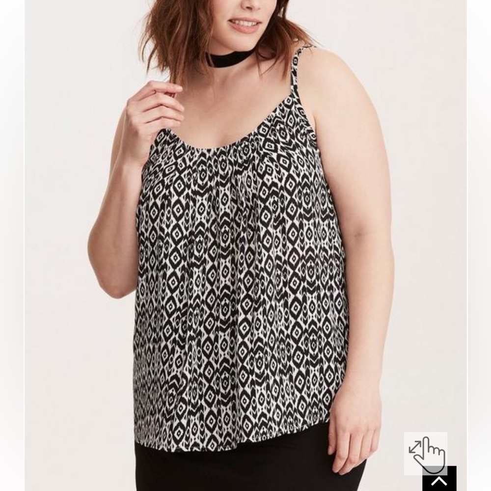 Torrid Georgette Swing Cami